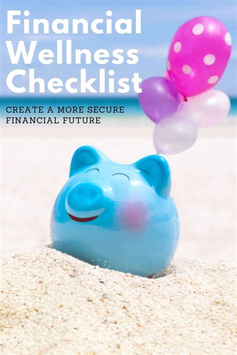 Financial Wellness Checklist Suburbia Unwrapped