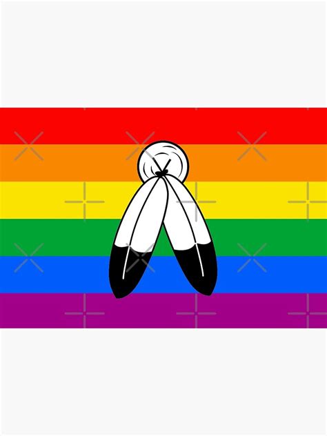 Two Spirit Lgbtq Pride Flag Poster For Sale By Gayesthetic Redbubble