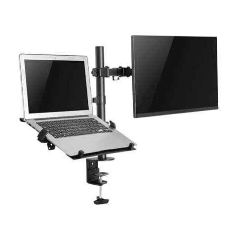 Soporte para Doble Monitor y Notebook con Neumático 10 32 uso