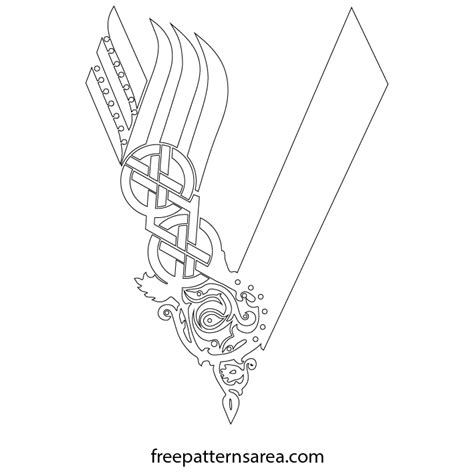 Vikings Serie Logo Symbol Vector Freepatternsarea