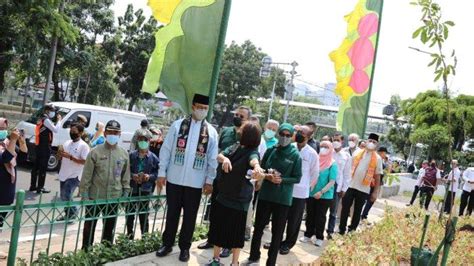 Anies Resmikan Taman Bio Trans Jakarta Jadi Kota Ramah Lingkungan