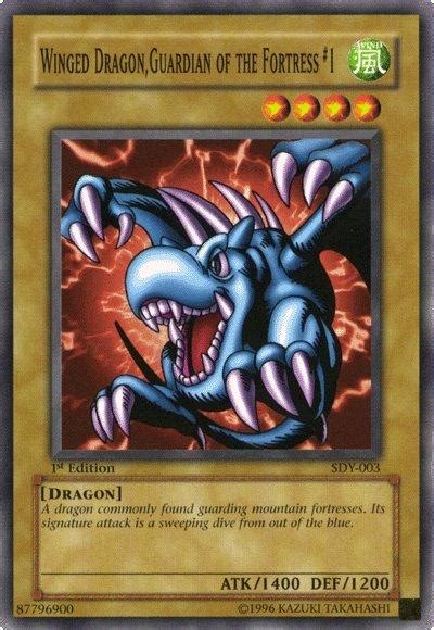 Sdy 003 Winged Dragon Guardian Of The Fortress 1 Common Unlimited Saigon Tcg