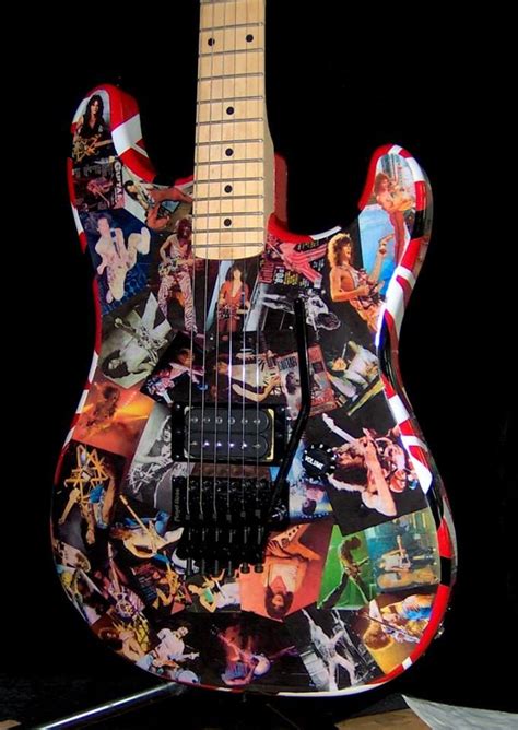 Edward Van Halen Fan Guitars Guitar Van Halen Cool Electric Guitars