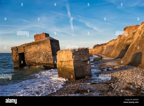 Bunker an der Ostseeküste bei Wustrow Stock Photo Alamy