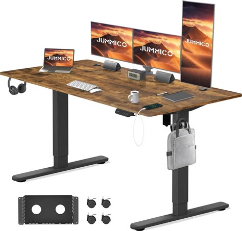 JUMMICO Electric Standing Desk 160 80cm With TypeC USB Charging