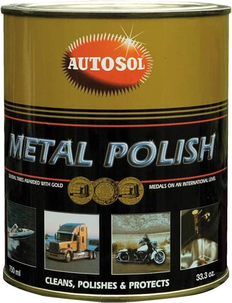 Autosol GV0402 Metal Polish 750 Ml Amazon Co Uk Automotive