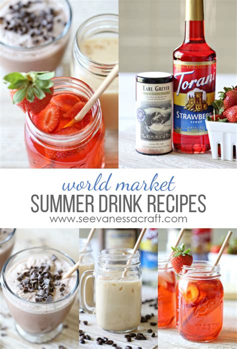 Recipe: 3 Summer Iced Drinks - See Vanessa Craft