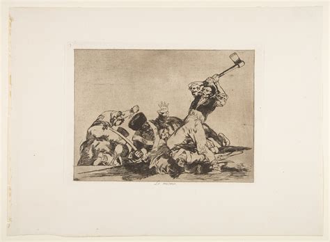 Goya Francisco De Goya Y Lucientes Plate From The Disasters Of