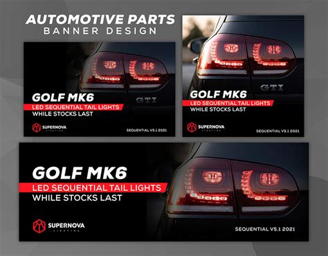 Automotive Parts - Banner Design | Behance :: Behance