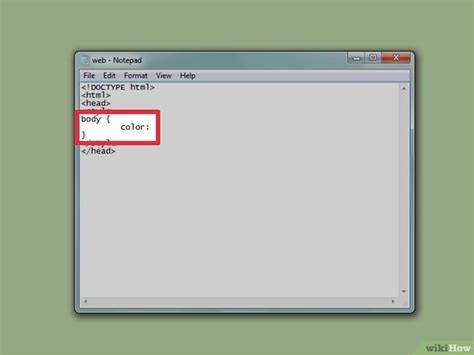 Comment Changer La Couleur Du Texte En HTML WikiHow