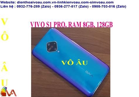 Vivo S1 Pro Ram 8gb 128gb