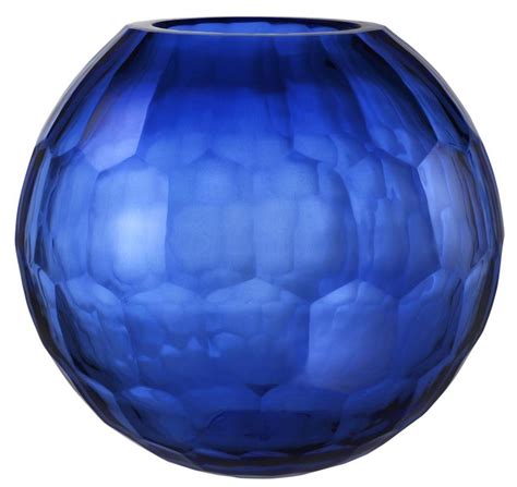 Casa Padrino Vase Vase Fleurs En Verre Bleu X H Cm Salon