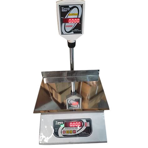 Steel Electronic Table Top Weighing Scale At Best Price In New Delhi