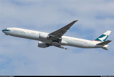 B KQX Cathay Pacific Boeing 777 367ER Photo By ZGGGRWY01 ID 853113