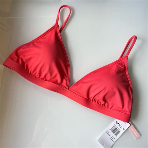 Roxy Swim Roxy Solid Beach Classics Fixed Triangle Bikini Top