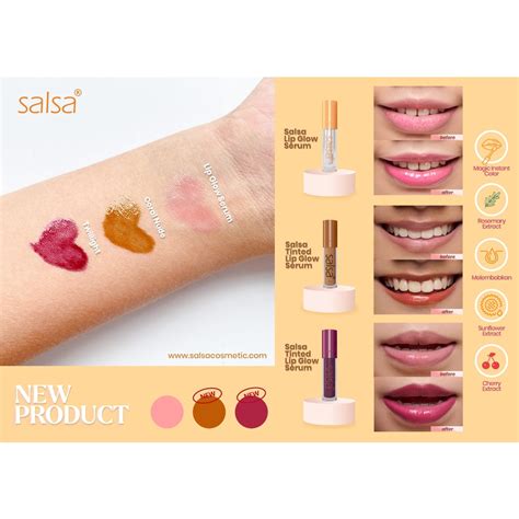 Jual SALSA Lip Glow Serum Coral Nude Twilight Lippie Serum Bibir