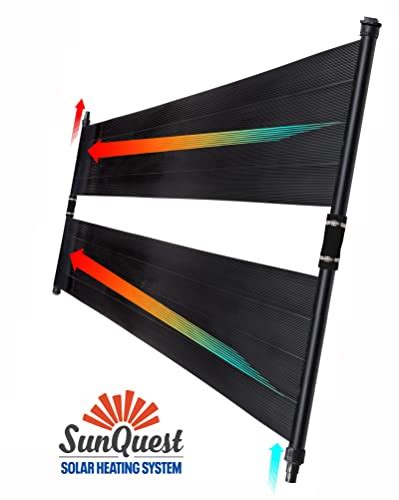 Sunquest Solar Pool Heater Panels Ft X Ft Collectors W Roof