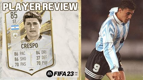 Insane Striker Base Icon Hernan Crespo Player Review Fifa