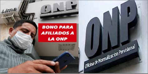 Bono Compensatorio Para Aportantes A Onp Por Millones De Soles