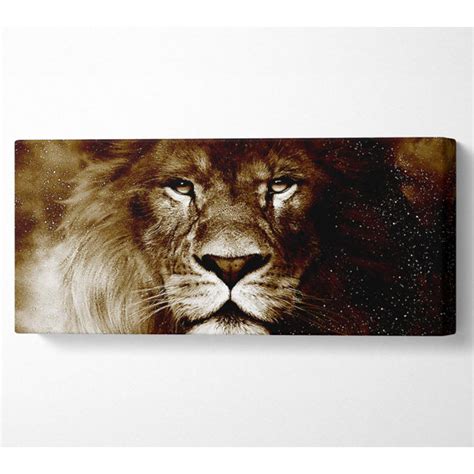 Ebern Designs Lions Pride Kunstdrucke Auf Leinwand Wrapped Canvas