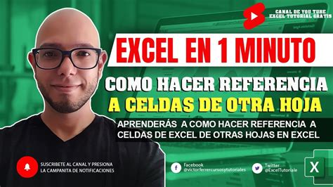 Cómo Traer Datos De Una Hoja De Exel A Otra Hoja De Excel 🔴 Tutorial