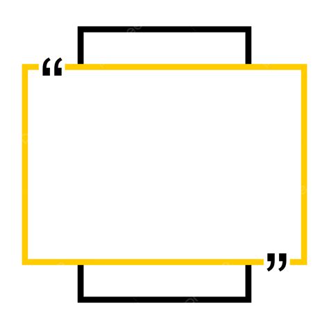 Yellow Box Clipart Vector Black And Yellow Line Text Box Text Box