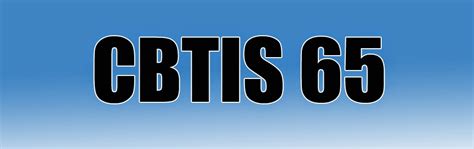 Programación Cbtis 65