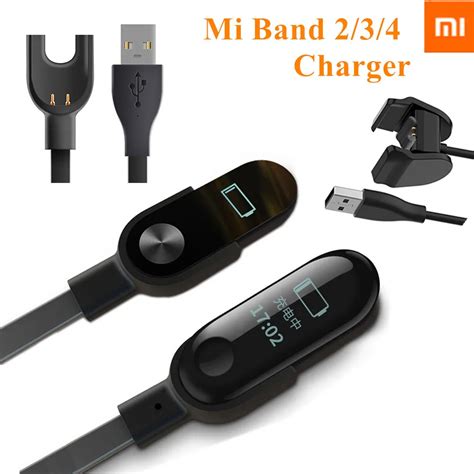 Chargers For Xiaomi Mi Band 2 3 4 Charger Cable Data Cradle Dock Charging Cable Usb Charger Line