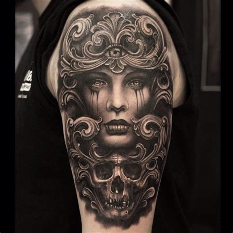 Literally The Best 65 Skull Tattoos In History Gorgeous Tattoos Skull Sleeve Tattoos