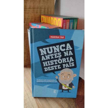 Livro Nunca Antes Na Hist Ria Deste Pa S Shopee Brasil