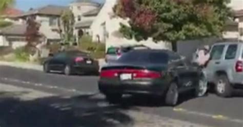 Video Shows California Driver Ramming Into Man Pinning Him Against Car