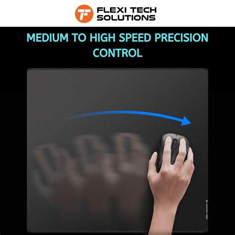 PULSAR ParaControl V2 Gaming Mouse Pad XXL / XL – Black – Flexi Tech