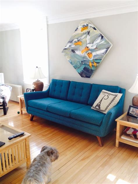 Our New Eastwood Sofa By Joybird In Vibe Tranquil Joybird Joybird