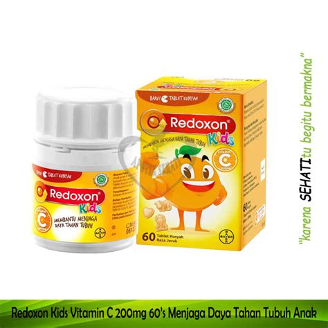 Redoxon Kids Suplemen Multivitamin Anak Daya Tahan Tubuh Lazada Indonesia