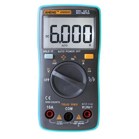 Aneng An8002 Multimeter Review Best Low Cost Multimeter Maker Advisor