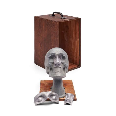 Bonhams Skinner : Cast Metal Plastic Surgeons Teaching Model,