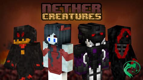 Nether Creatures By Blocklab Studios Minecraft Skin Pack Minecraft