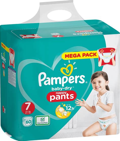 Pampers Baby Dry Pants Maat 7 60 Luierbroekjes Bol