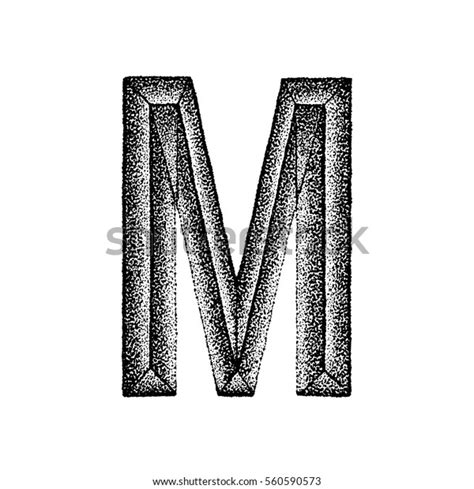 Vector Black Monochrome Vintage Ink Hand Stock Vector Royalty Free