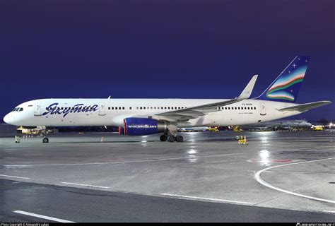 VQ BMW Yakutia Airlines Boeing 757 23N WL Photo By Alessandro Lukas