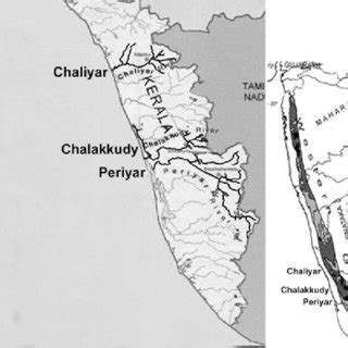 Periyar River Map