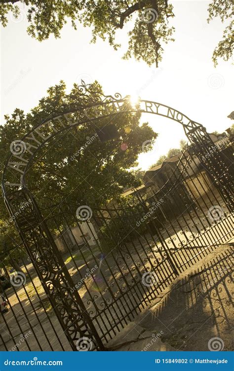 Famous Lafayette Cemetery in New Orleans Stock Photo - Image of ...