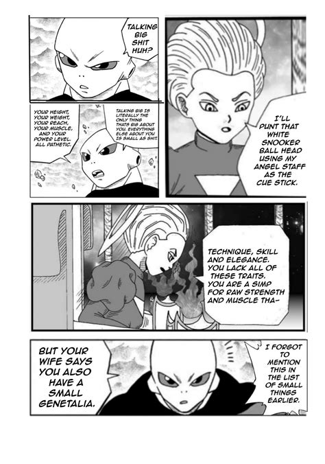 Jiren Vs Grand Priest Manga Edit Dragonballz Amino