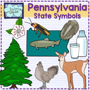 Pennsylvania State Symbols Clip Art By Teach Simple