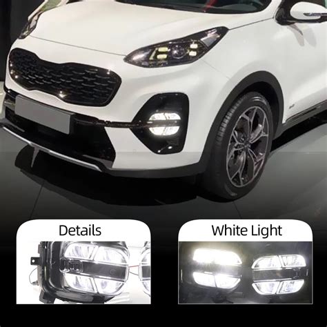 Luz Led De Circulaci N Diurna Para Coche Kia Sportage Kx Faro