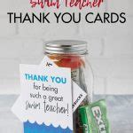 Free Printable Swim Teacher Coach Thank You Cards Rose Clearfield