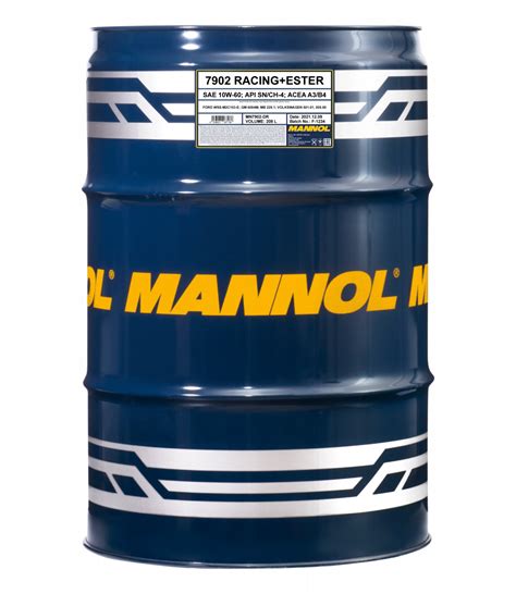 MANNOL Racing + Ester 10W-60