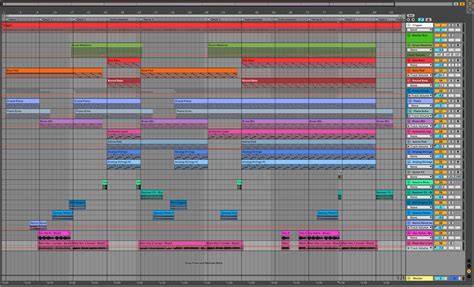 Blue Ableton Template Daw House David Guetta