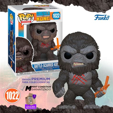 Funko Pop Movies Godzilla Vs Kong Battle Scarred Kong Funko