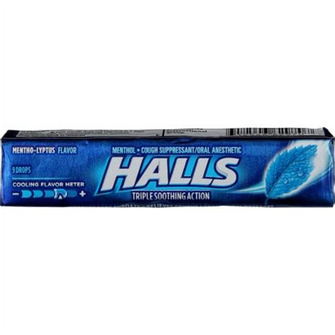 Halls Triple Soothing Action Cough Drops Mentho Lyptus 9 Ct 1 Kroger